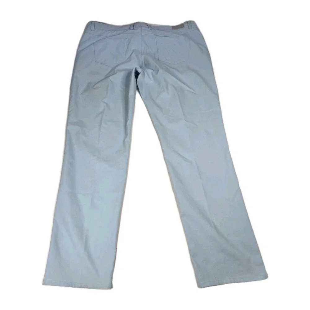 Peter Millar Crown Sport Men's‎ Performance Blue Golf Pants Size 42x34 Polyester
